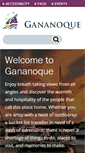 Mobile Screenshot of gananoque.ca